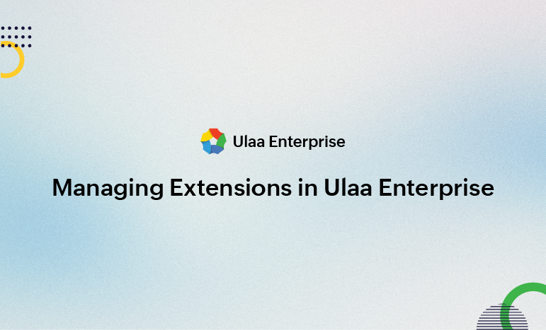 Extension Management